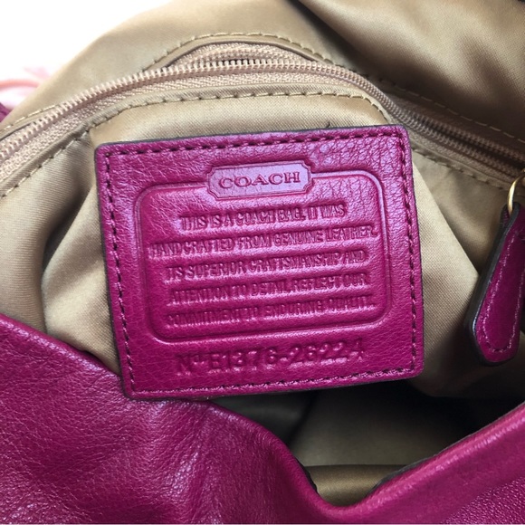 Coach, Madison Phoebe Genuine Leather Double Handle Shoulder Bag - Picture 7 of 17